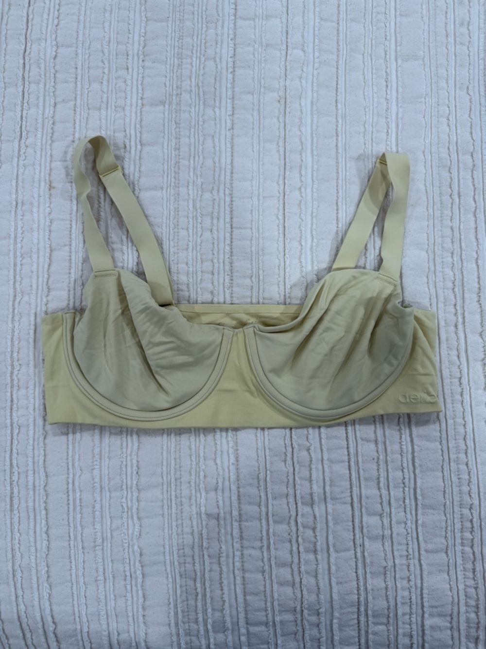 aerie Underwire smoothez Bra in butter Yellow
